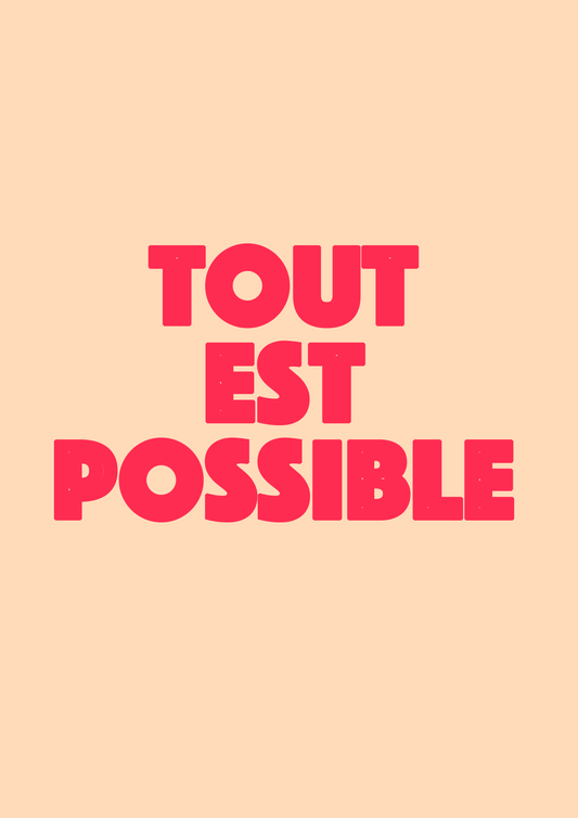 Tout Est Possible - Tudo é possível