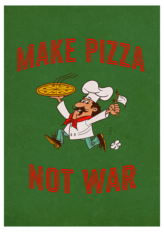 Make pizza not war Thiago Villas Boas