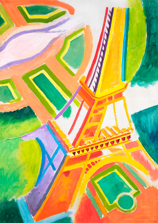 Eiffel Tower por Robert Delaunay's