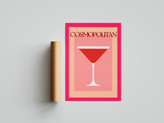 Poster Cosmopolitan A3 - Pronta Entrega