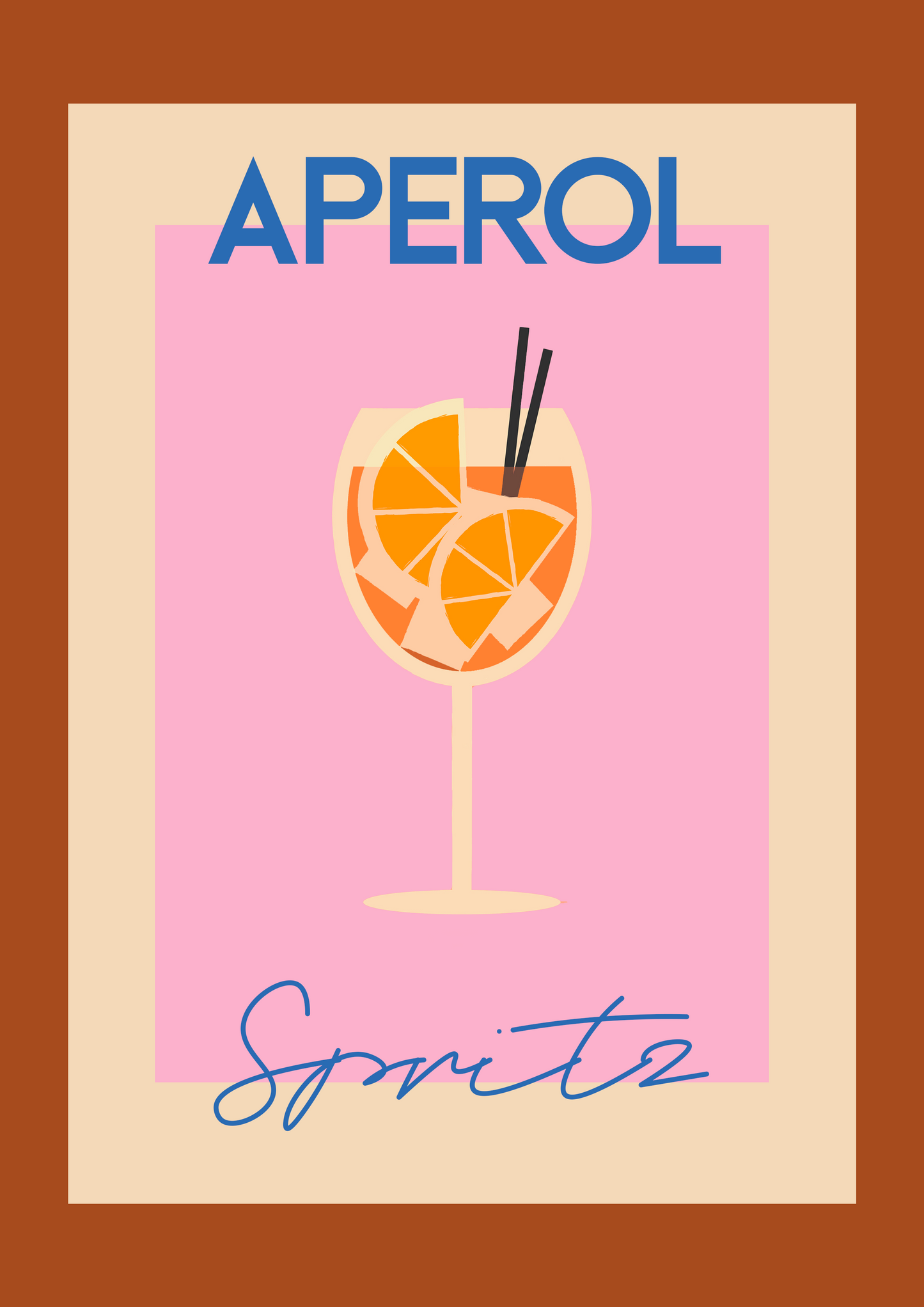 Quadro Aperol - LARTESTUDIO